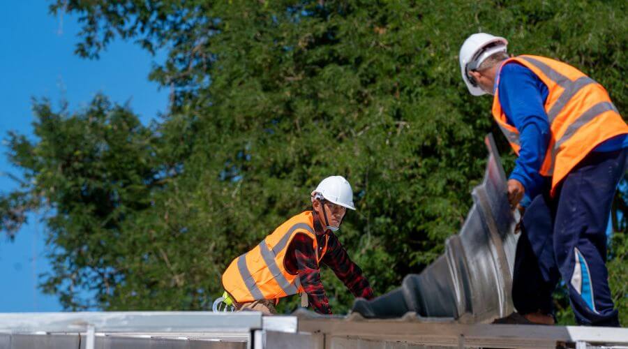 Professional metal roof installation in Farmer, OH